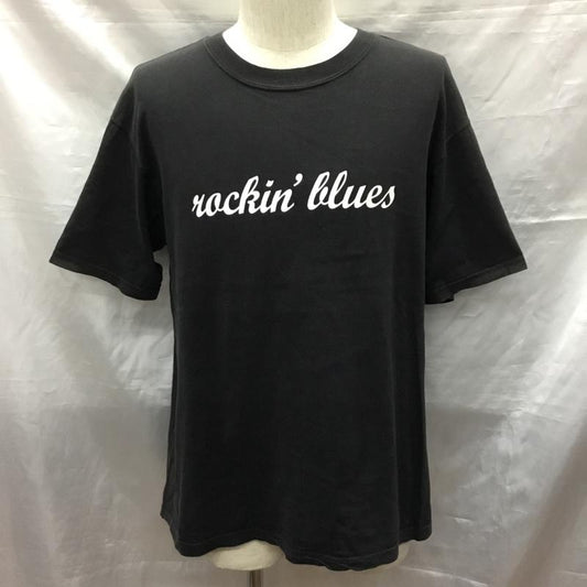 古着 USED Tシャツ 半袖 半袖カットソー プリントTシャツ クルーネックカットソー バンドTシャツ theemichellegunelephant M ロゴ、文字 黒 / ブラック /  メンズ USED 古着 中古 10119711