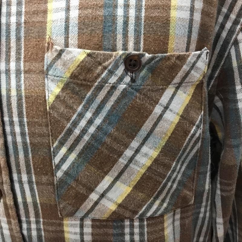 アンタイヒーロー ANTIHERO シャツ、ブラウス 長袖 長袖シャツ カラーシャツ ポケットシャツ 長袖カットソー チェックシャツ S チェック マルチカラー / マルチカラー /  メンズ USED 古着 中古 10114611