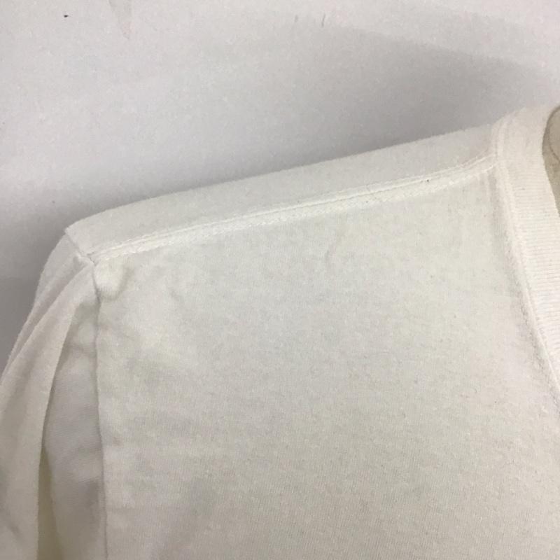 ネイバーフッド NEIGHBORHOOD カットソー 長袖 長袖カットソー クルーネックカットソー ロングスリーブカットソー プリントTシャツ S ロゴ、文字 白 / ホワイト /  メンズ USED 古着 中古 10124477