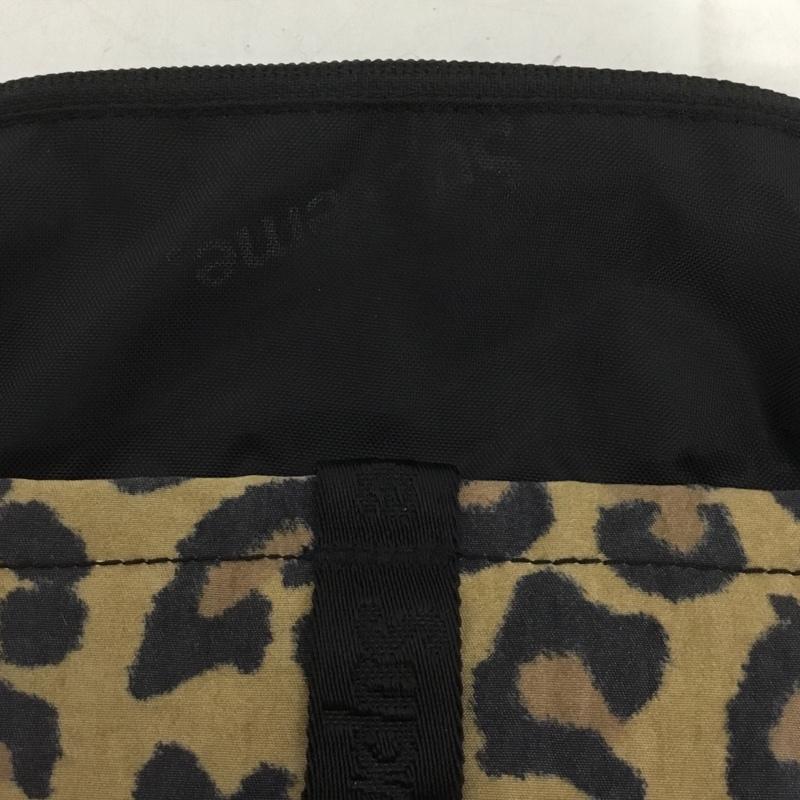 シュプリーム Supreme ショルダーバッグ ショルダーバッグ 20AW 20FW Leopard Neck Pouch ヒョウ柄 ロゴ、文字 X ヒョウ柄・レオパード柄 黒 / ブラック / X ベージュ / ベージュ /  メンズ USED 古着 中古 10142189