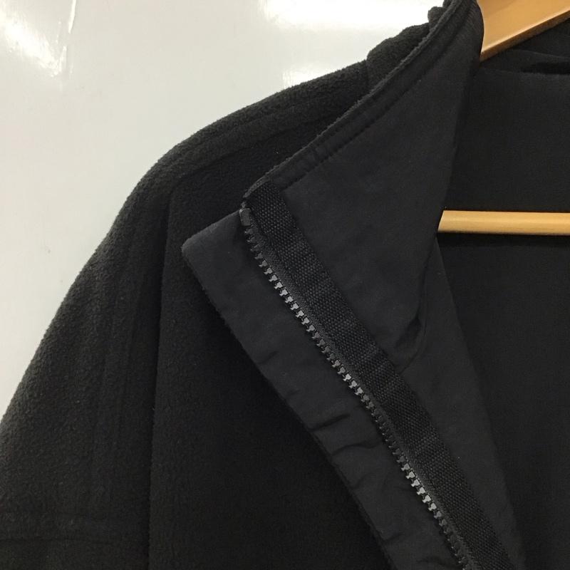 フリークスストア FREAK S STORE ジャケット、上着 ジャケット、ブレザー ジップアップジャケット ナイロンジャケット アウター 裏地フリース リバーシブル FREE ロゴ、文字 黒 / ブラック /  メンズ USED 古着 中古 10136833