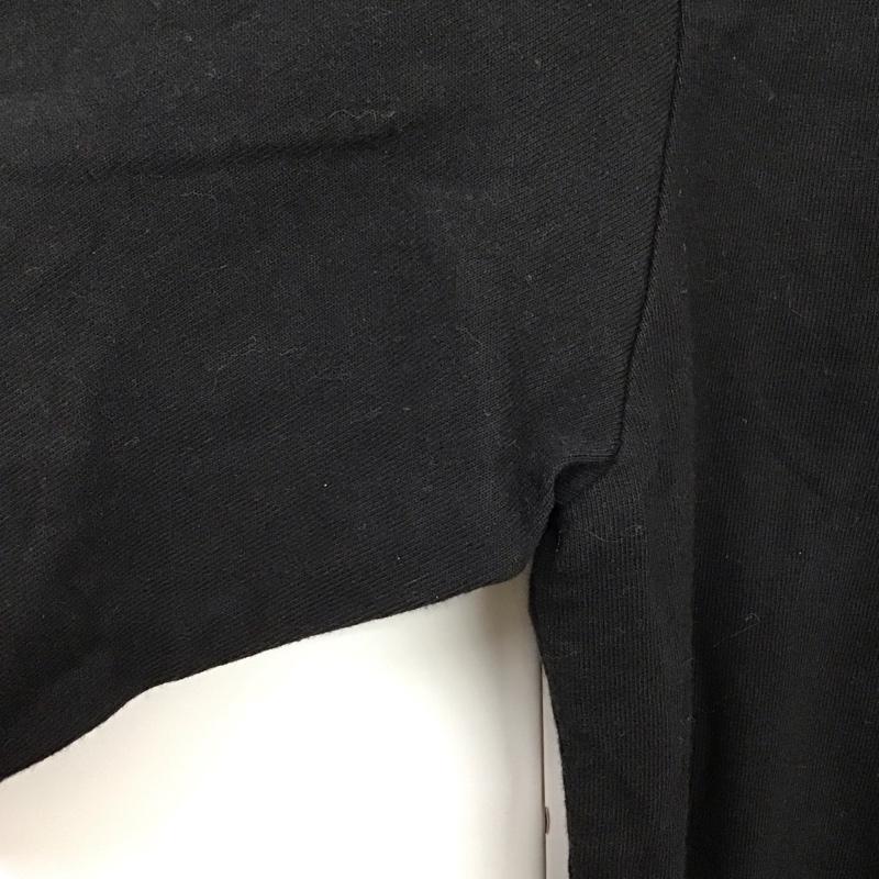 モンベル mont-bell カットソー 長袖 2104725 ペアスキンコットンロングスリーブT クルーネックカットソー プリントTシャツ M ロゴ、文字 黒 / ブラック /  メンズ USED 古着 中古 10131108