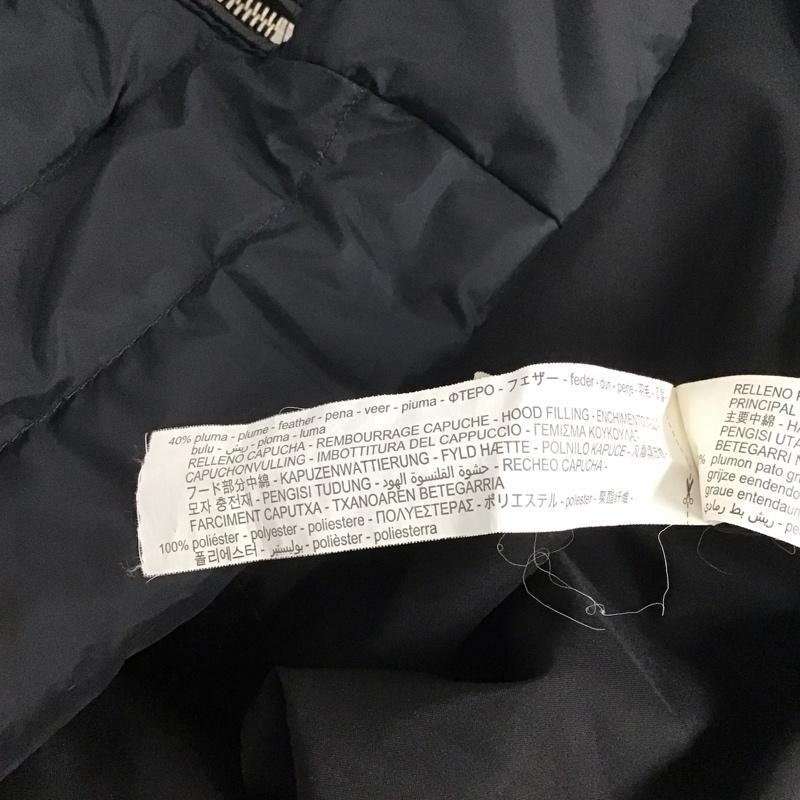 ザラ ZARA ジャケット、上着 ジャケット、ブレザー 8073 723 401 ダウンジャケット フェザー 中綿 M 無地 黒 / ブラック /  レディース USED 古着 中古 10146592