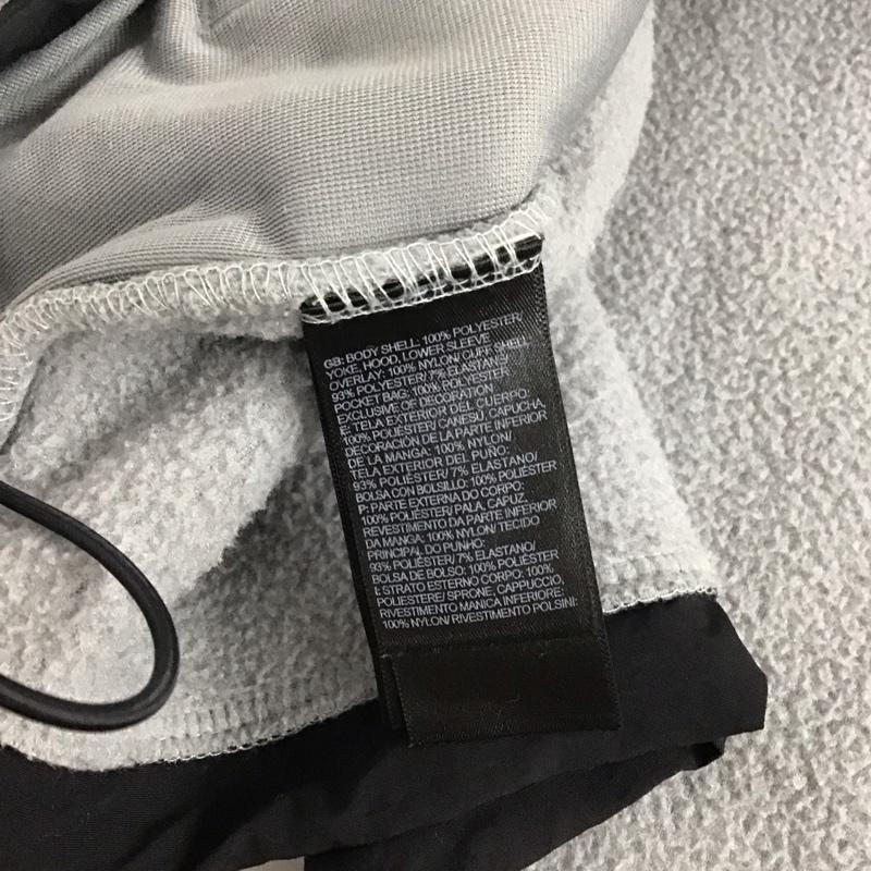 ザノースフェイス THE NORTH FACE ジャケット、上着 ジャケット、ブレザー nf0a3mmtk1c デナリアノラックジャケット フリースジャケット L ロゴ、文字 黒 / ブラック / X 灰 / グレー /  メンズ USED 古着 中古 10128697