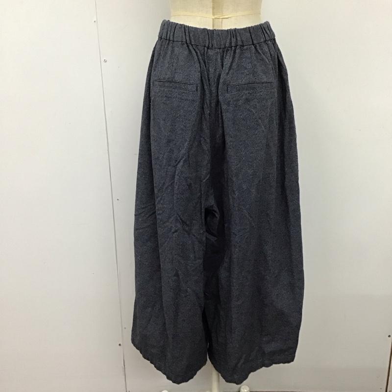 スタディオクリップ studio CLIP ボトムス ボトムス ワイドパンツ M 無地 青 / ブルー /  レディース USED 古着 中古 10121715
