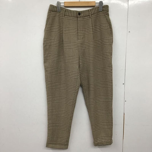 ザラ ZARA パンツ スラックス スラックスパンツ ワイドパンツ 38インチ チェック マルチカラー / マルチカラー /  メンズ USED 古着 中古 10148185