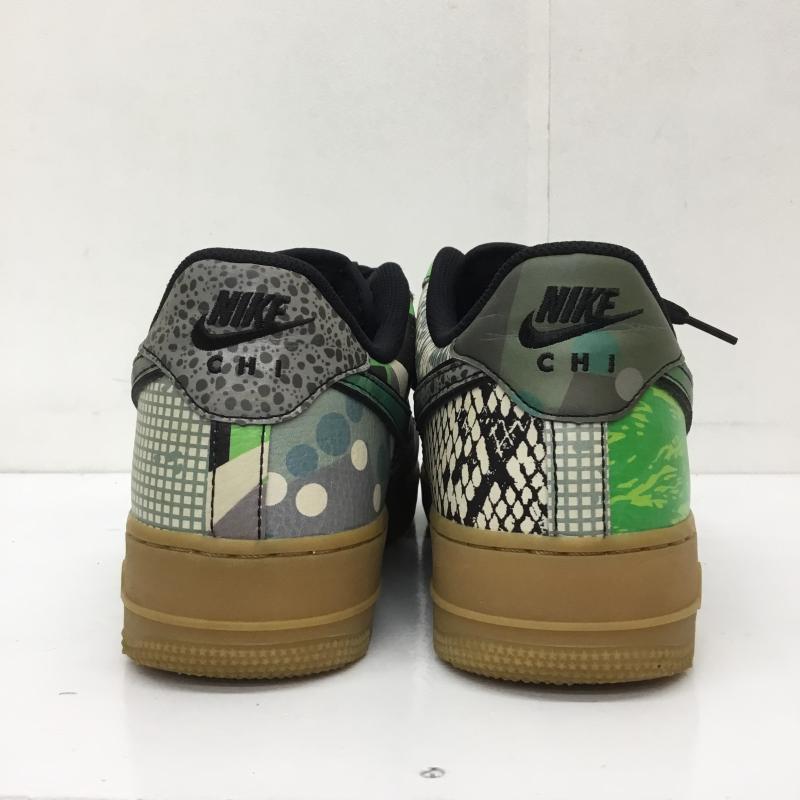 ナイキ NIKE スニーカー スニーカー AIRFORCE1 07QS CT8441002 27.0cm アニマル柄 緑 / グリーン /  メンズ USED 古着 中古 10110130