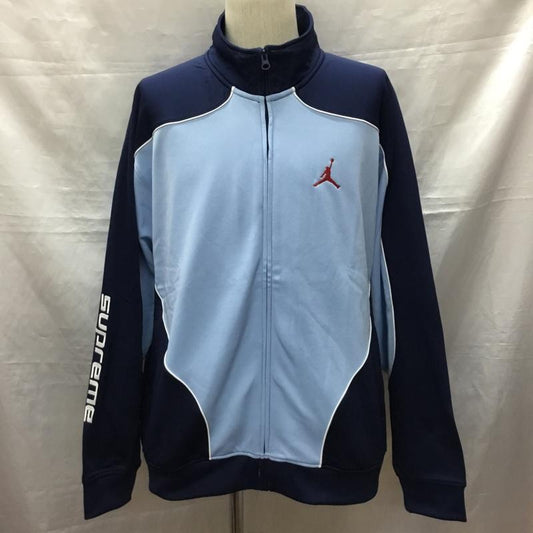 シュプリーム Supreme ジャケット、上着 ジャケット、ブレザー 24fw JordanTricotTrackJacket ジャージ XL ロゴ、文字 水色 / ライトブルー /  メンズ USED 古着 中古 10122290