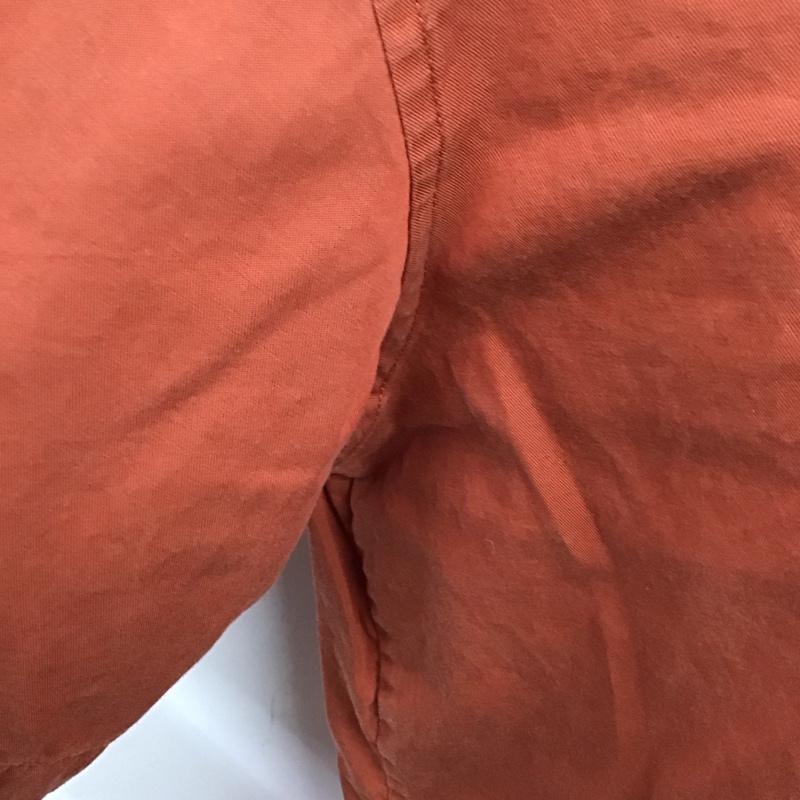 カーハート Carhartt シャツ、ブラウス 半袖 半袖シャツ 前ボタンシャツ カジュアルシャツ M ロゴ、文字 橙 / オレンジ /  メンズ USED 古着 中古 10125749