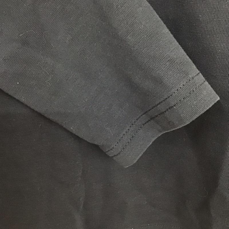 ザノースフェイス THE NORTH FACE Tシャツ 長袖 ロングスリーブ スモールスクエアロゴティー キッズ 150cm 150cm プリント 黒 / ブラック /  ボーイズ USED 古着 中古 10118096