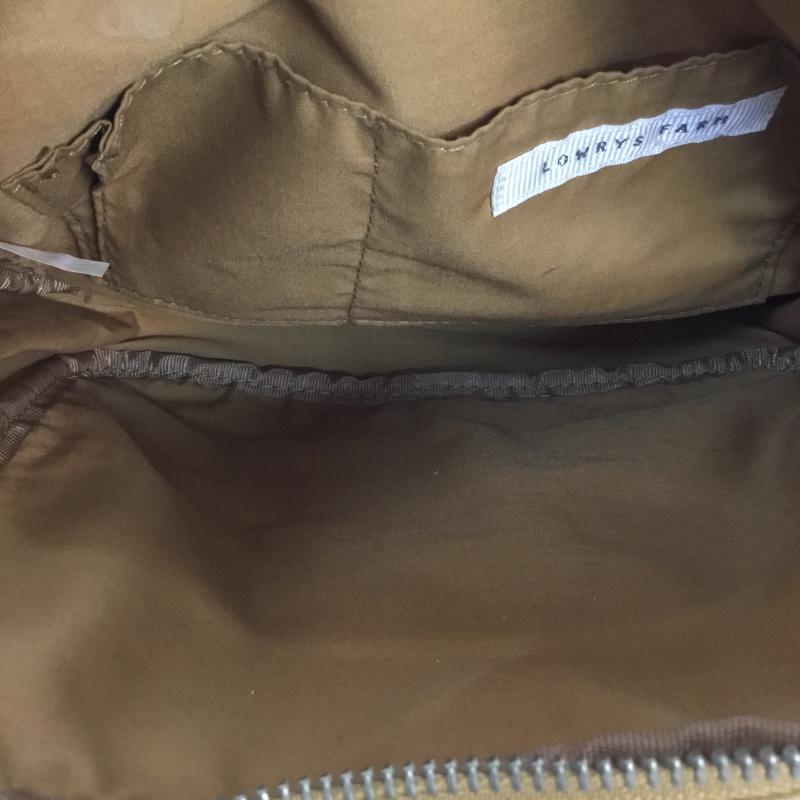 ローリーズファーム LOWRYS FARM ショルダーバッグ ショルダーバッグ チェーンバッグ ベロア 無地 X  キャメル / キャメル /  レディース USED 古着 中古 10045519