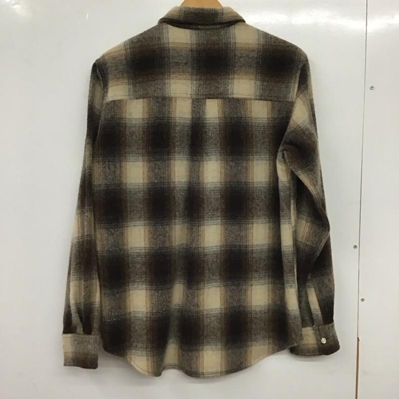 アーサスベイプ URSUS BAPE シャツ、ブラウス 長袖 長袖シャツ チェックシャツ カラーシャツ L チェック マルチカラー / マルチカラー /  メンズ USED 古着 中古 10137673