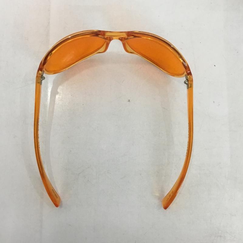 ブラックフライズ BLACK FLYS めがね・サングラス サングラス FLYWAY PATROL FLY BY NIGHT ケース付き ロゴ、文字 橙 / オレンジ /  メンズ USED 古着 中古 10141899