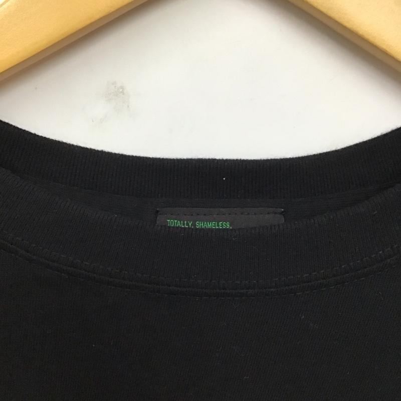 エロスティカ EROSTiKA Tシャツ 半袖 Devils Cat Fight バックプリント XL ロゴ、文字 黒 / ブラック /  メンズ USED 古着 中古 10123388