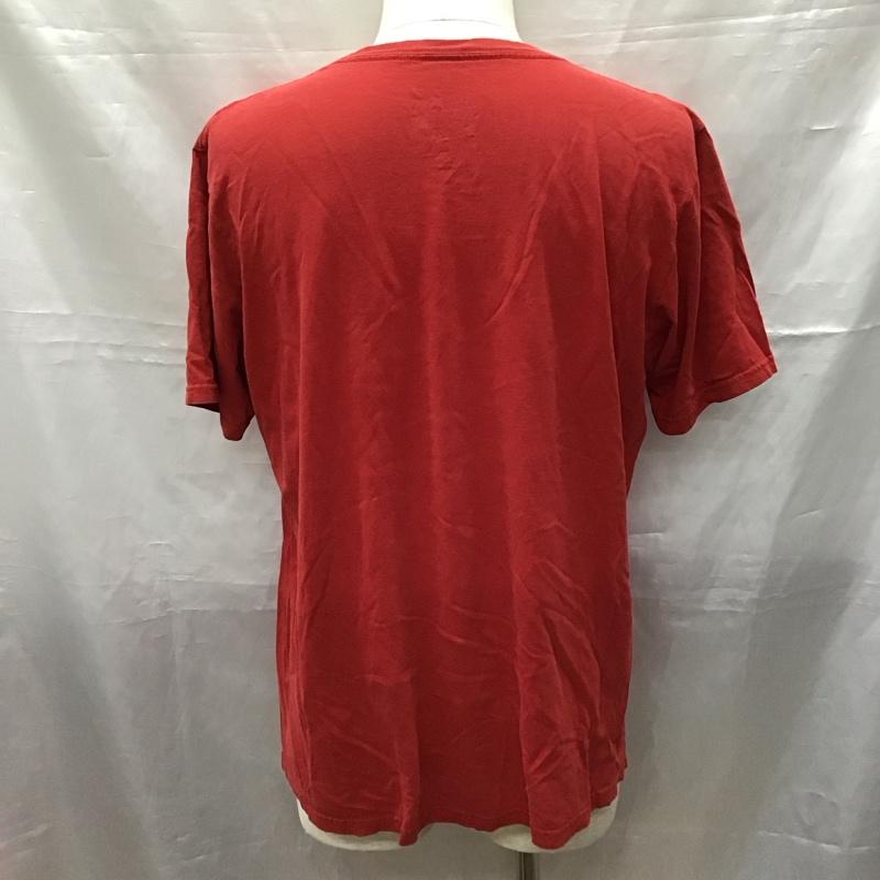 アディダス adidas Tシャツ 半袖 THE GO-TO TEE L ロゴ、文字 ボルドー / ボルドー /  メンズ USED 古着 中古 10117067