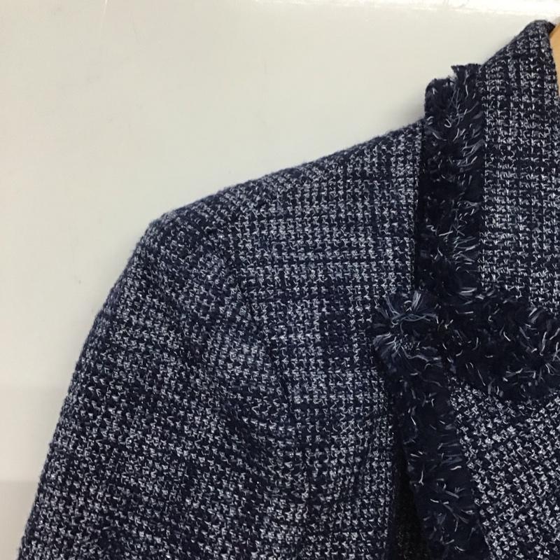 ザラ ZARA ジャケット、上着 ジャケット、ブレザー M  紺 / ネイビー /  レディース USED 古着 中古 10140016
