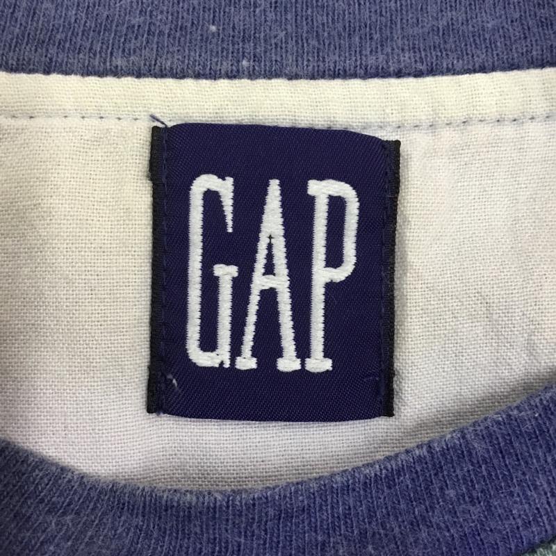 ギャップ GAP Tシャツ 半袖 半袖カットソー プリントTシャツ クルーネックカットソー 古着 M ボーダー柄 マルチカラー / マルチカラー /  メンズ USED 古着 中古 10117095