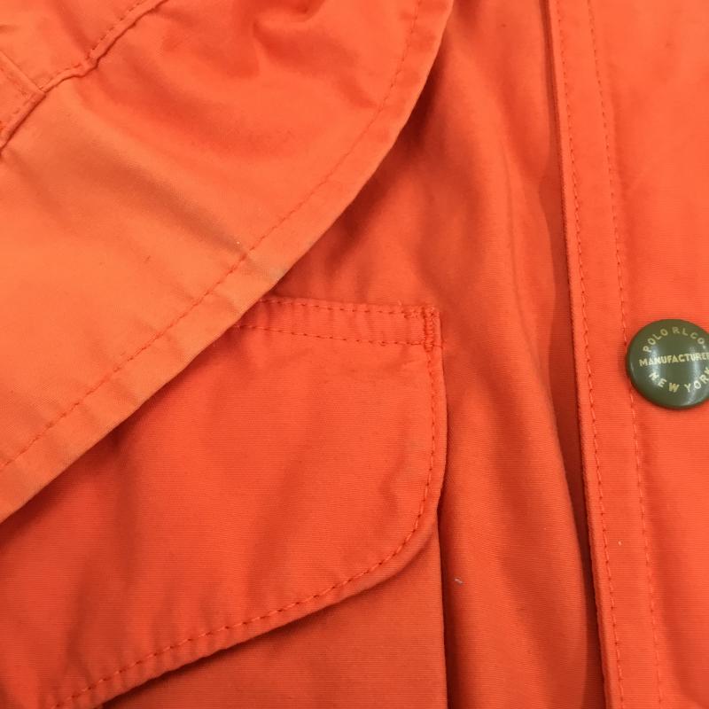 ポロバイラルフローレン Polo by RALPH LAUREN ジャケット、上着 ジャケット、ブレザー マウンテンパーカー M ワンポイント 橙 / オレンジ /  メンズ USED 古着 中古 10108122