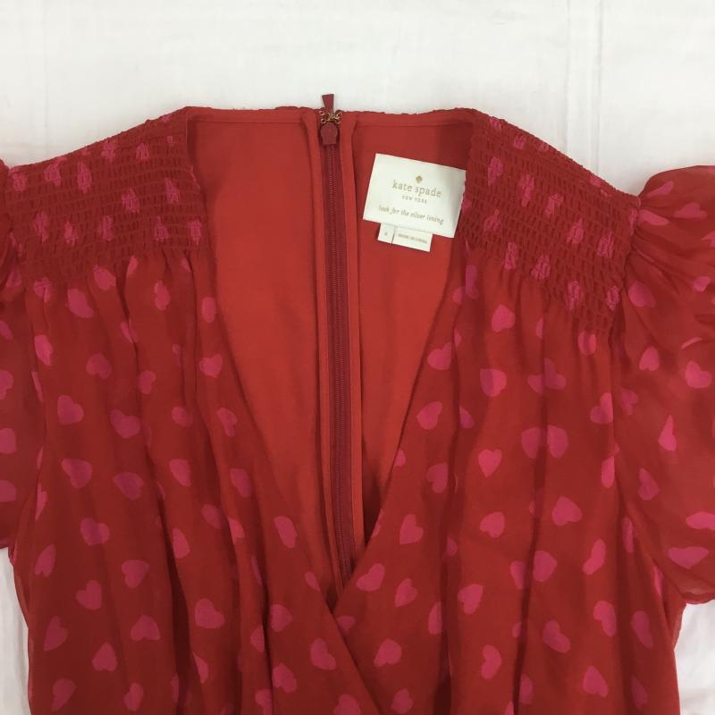 ケイトスペード Kate Spade ワンピース ロングスカート 4  赤 / レッド /  レディース USED 古着 中古 10110719