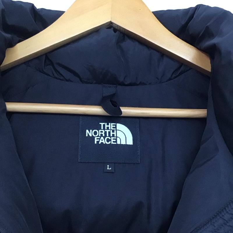 ザノースフェイス THE NORTH FACE ベスト ベスト nd92338 ヌプシベスト ジップアップベスト L ロゴ、文字 黒 / ブラック /  メンズ USED 古着 中古 10145318