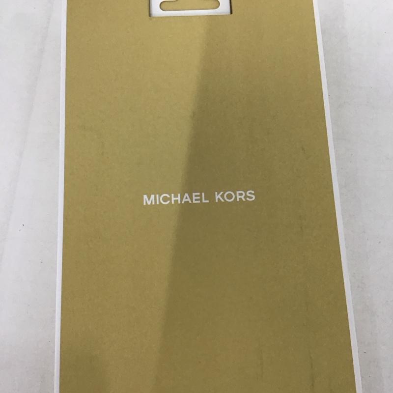 マイケルコース MICHAEL KORS ファッション小物 ファッション小物 MKSTBRWWPIP2261M Slim Wrap Case Stripe iPhone 14 Max iPhoneケース ロゴ、文字 茶 / ブラウン /  レディース USED 古着 中古 10123156