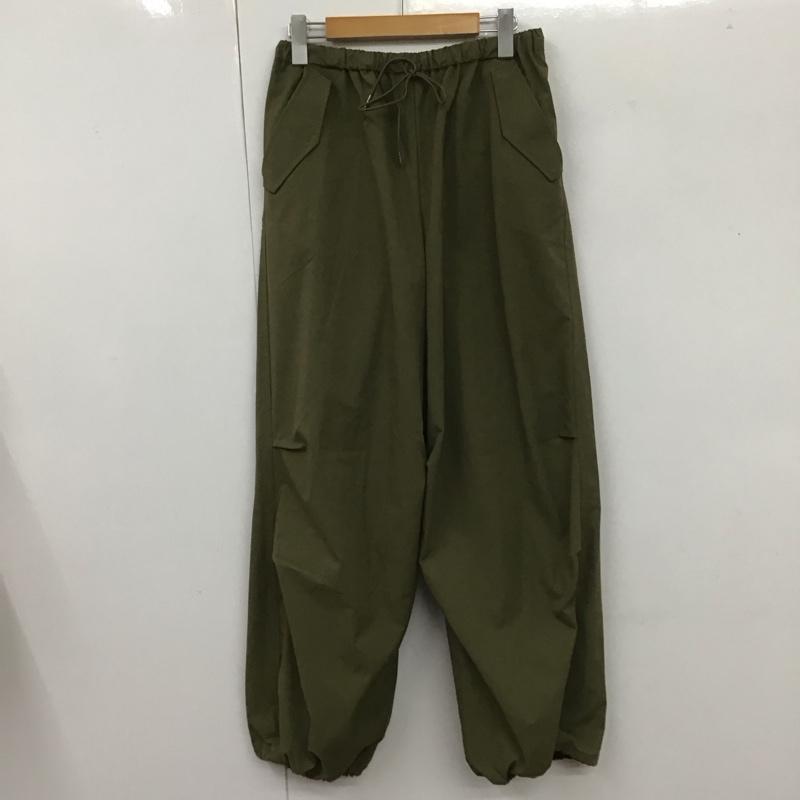 レプシィム LEPSIM パンツ ワークパンツ、ペインターパンツ LPS51092AD ミリタリー パラシュートパンツ FREE 無地 カーキ / カーキ /  レディース USED 古着 中古 10107512