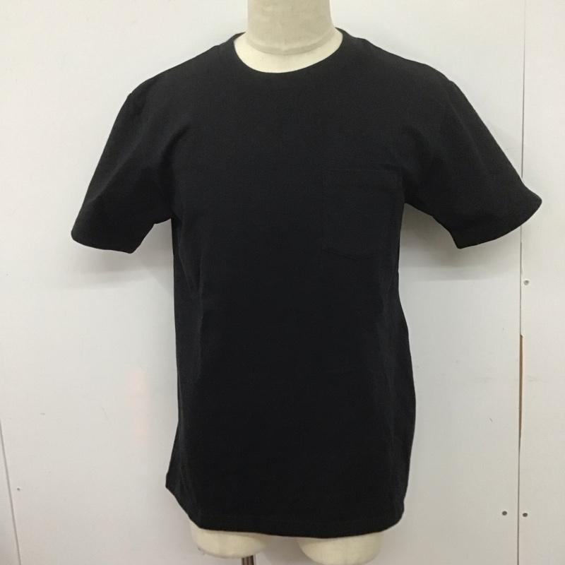 チャンピオン Champion Tシャツ 半袖 半袖カットソー プリントTシャツ クルーネックカットソー XL 無地 黒 / ブラック /  メンズ USED 古着 中古 10126525