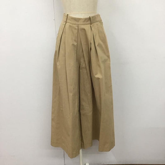 レイビームス Ray BEAMS ボトムス ボトムス 63-23-0168-690 ワイドパンツ 0 無地 ベージュ / ベージュ /  レディース USED 古着 中古 10109065