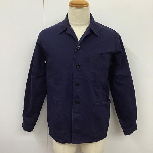 古着 USED ジャケット、上着 ジャケット、ブレザー 8415-12-121-4484 ミリタリー シャツジャケット 46 無地 紺 / ネイビー /  メンズ USED 古着 中古 10115706