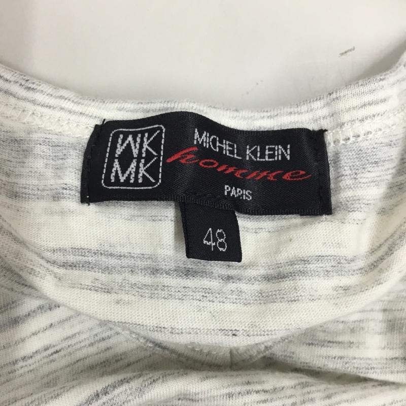 ミッシェル・クラン MICHEL KLEIN Tシャツ 半袖 48  マルチカラー / マルチカラー /  メンズ USED 古着 中古 10110624