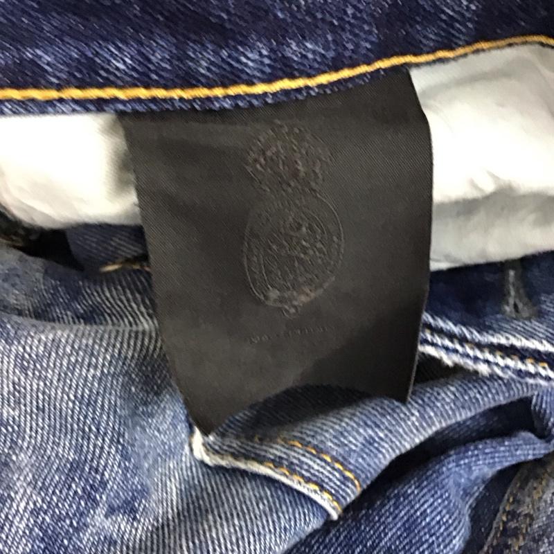 プレミアムムードデニムスーペリア PREMIUM MOOD DENIM SUPERIOR パンツ デニム、ジーンズ イタリア製 30 ダメージ加工 青 / ブルー /  メンズ USED 古着 中古 10113926
