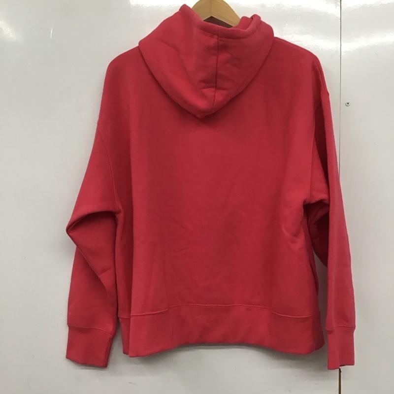 ニコアンド niko and... パーカー 長袖 KEITA MARUYAMA FREE プリント 桃 / ピンク /  レディース USED 古着 中古 10144151