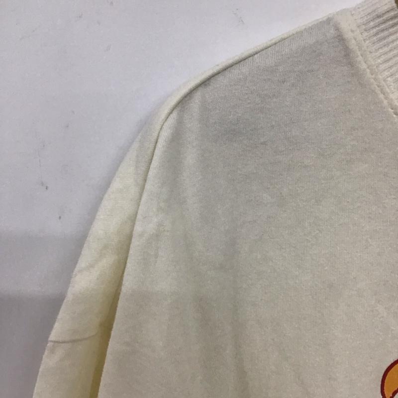 アリシアページボーイ alicia PAGEBOY Tシャツ 半袖 FREE ロゴ、文字 X プリント オフホワイト / オフホワイト /  レディース USED 古着 中古 10138165