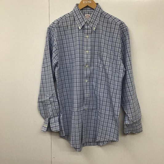 ブルックスブラザーズ BROOKS BROTHERS シャツ、ブラウス 長袖 長袖シャツ チェックシャツ カラーシャツ ボタンダウンシャツ M チェック マルチカラー / マルチカラー /  メンズ USED 古着 中古 10131169