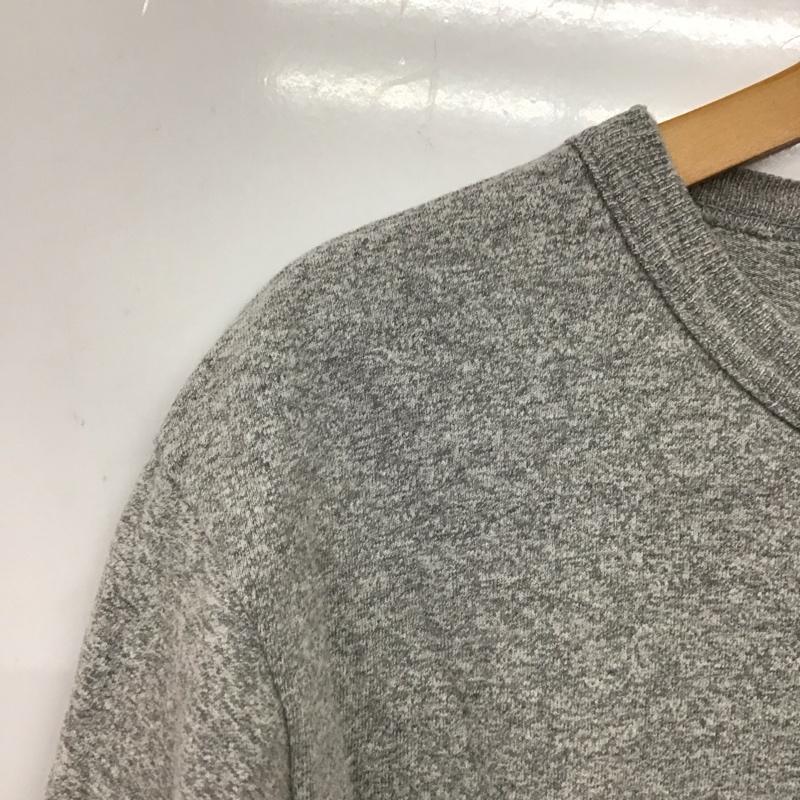 チャンピオン Champion Tシャツ 半袖 半袖カットソー プリントTシャツ クルーネックカットソー M 無地 灰 / グレー /  メンズ USED 古着 中古 10145048