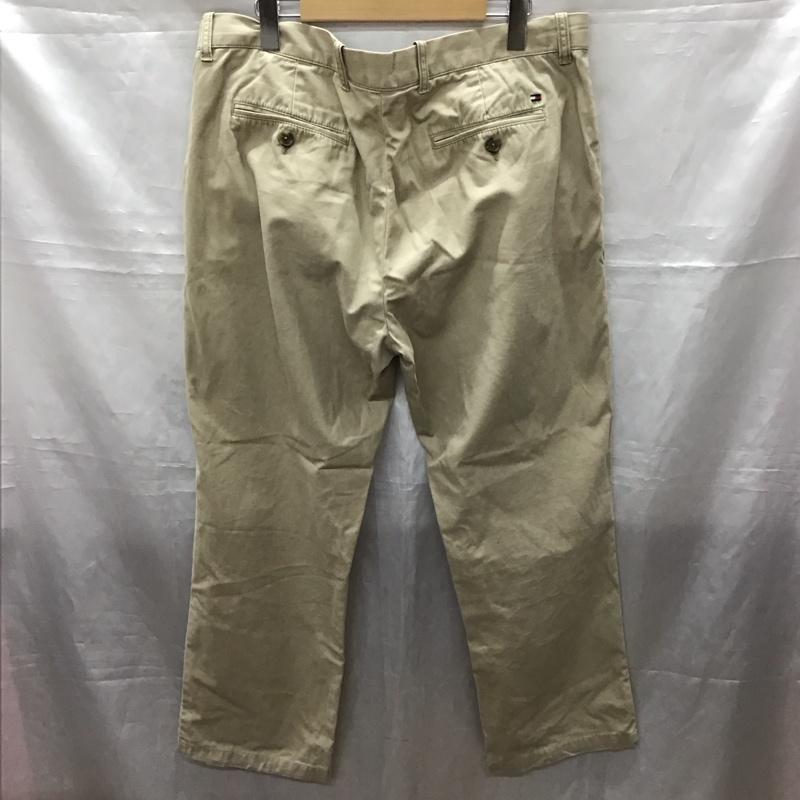 トミーヒルフィガー TOMMY HILFIGER パンツ チノパン 36 無地 ベージュ / ベージュ /  メンズ USED 古着 中古 10116291