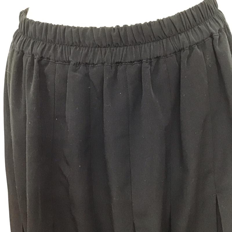 ジーナシス JEANASIS スカート ロングスカート js050765mc フレアスカート ロングスカート カジュアルスカート FREE 無地 黒 / ブラック /  レディース USED 古着 中古 10123854