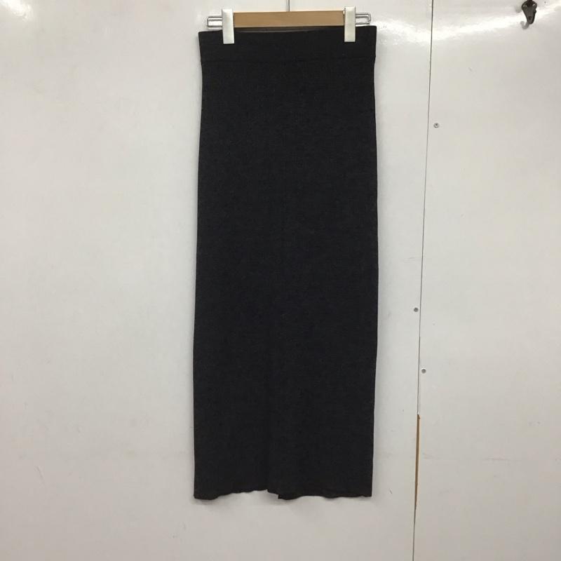 ジーナシス JEANASIS スカート ロングスカート ロングスカート JS050830MC FREE 無地 黒 / ブラック /  レディース USED 古着 中古 10141724