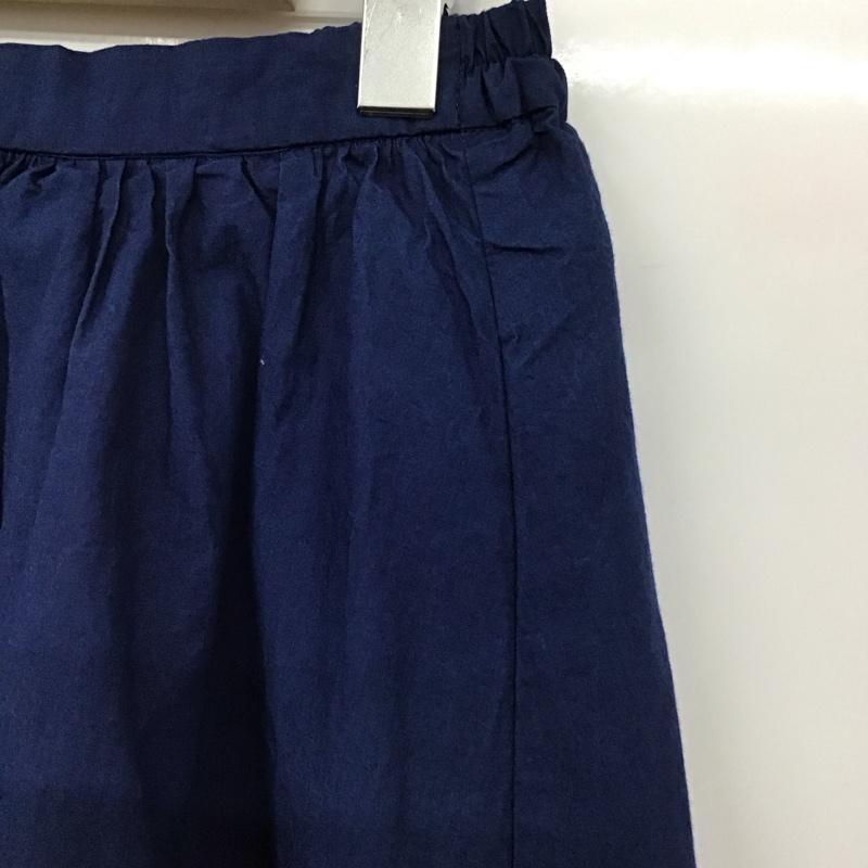 エヘカソポ ehka sopo スカート ロングスカート 1502477 フレアスカート M 無地 青 / ブルー /  レディース USED 古着 中古 10131285