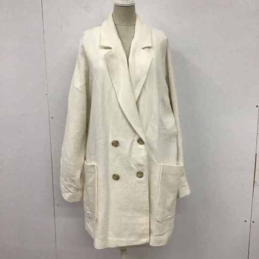 ザラ ZARA ジャケット、上着 ジャケット、ブレザー S 無地 白 / ホワイト /  レディース USED 古着 中古 10123881
