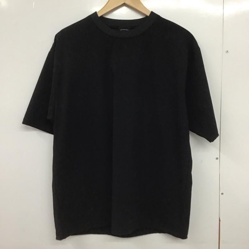 グリーンレーベルリラクシング green label relaxing Tシャツ 半袖 半袖カットソー 無地Tシャツ クルーネックカットソー M 無地 黒 / ブラック /  メンズ USED 古着 中古 10148315