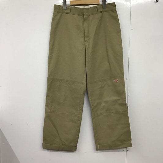 ディッキーズ Dickies パンツ ワークパンツ、ペインターパンツ ワークパンツ ワイドパンツ カジュアルパンツ チノパン 34インチ 無地 ベージュ / ベージュ /  メンズ USED 古着 中古 10149583