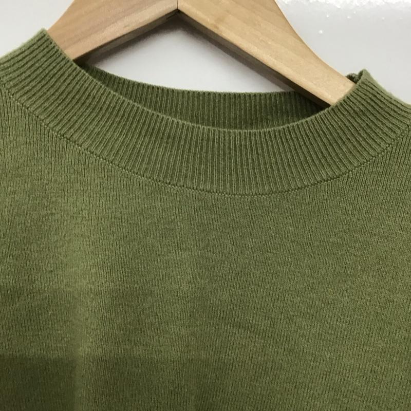 ローリーズファーム LOWRYS FARM セットアップ セットアップ lf621331ad セットアップ ニットベストフリル ２点セット FREE 無地 薄緑 / ライトグリーン /  レディース USED 古着 中古 10145475