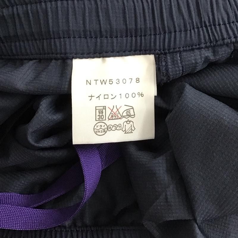 ザノースフェイス THE NORTH FACE スカート ミニスカート NTW53078 Swallowtail Skirt L ロゴ、文字 紺 / ネイビー /  レディース USED 古着 中古 10129202