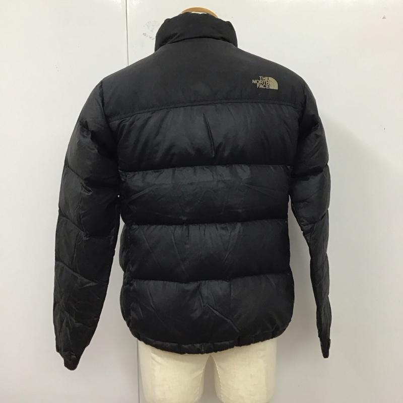 ザノースフェイス THE NORTH FACE ジャケット、上着 ジャンパー、ブルゾン ジップアップジャケット ジャンパー ダウンジャケット カジュアルジャケット アウター ロゴ、文字 黒 / ブラック /  メンズ USED 古着 中古 10122784