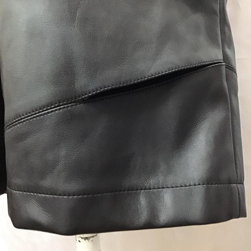 ジーナシス JEANASIS パンツ ショートパンツ JS050774MC フェイクレザー FREE 無地 黒 / ブラック /  レディース USED 古着 中古 10115854