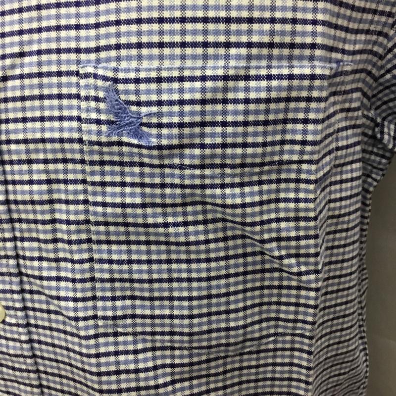 エディーバウアー Eddie Bauer シャツ、ブラウス 半袖 半袖シャツ カラーシャツ 半袖カットソー チェックシャツ S チェック マルチカラー / マルチカラー /  メンズ USED 古着 中古 10115821