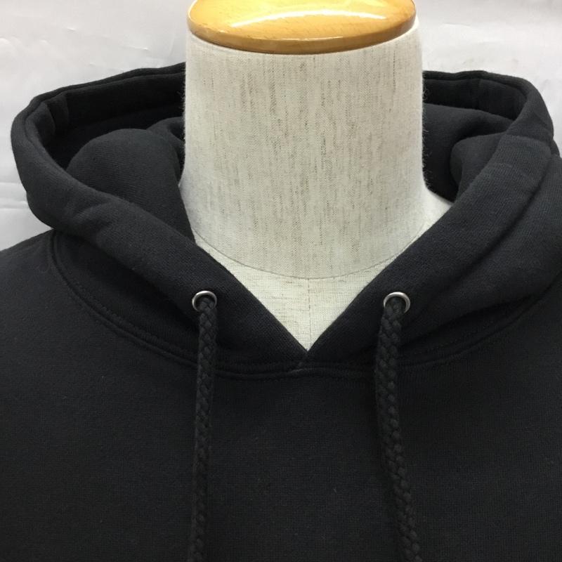 チャレンジャー CHALLENGER パーカー 長袖 CLG-CS 019-015 Fishing Club Hoodie 裏起毛 L ロゴ、文字 黒 / ブラック /  メンズ USED 古着 中古 10109685