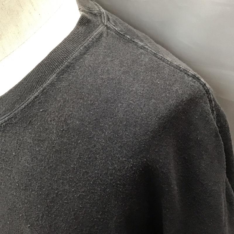 古着 USED Tシャツ 半袖 バックプリント クルーネック 2XL ロゴ、文字 黒 / ブラック /  メンズ USED 古着 中古 10122620