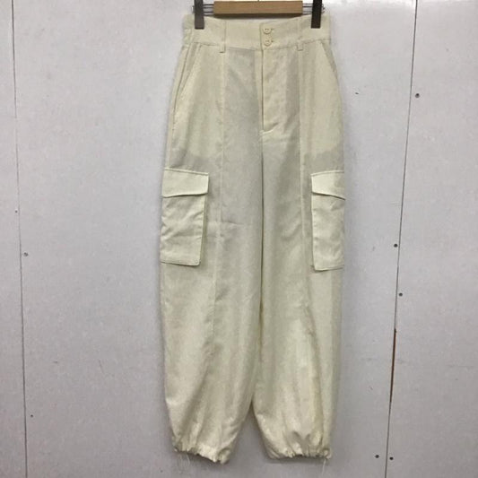ジーナシス JEANASIS パンツ ワークパンツ、ペインターパンツ JS050828MC M 無地 白 / ホワイト /  レディース USED 古着 中古 10137278